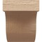 Ekena Millwork 6in. W x 8in. H x 32in. L Del Monte Woodgrain TimberThane Rafter Tail, Primed Tan RFTUR06X08X32DELRCPR - alternate 5